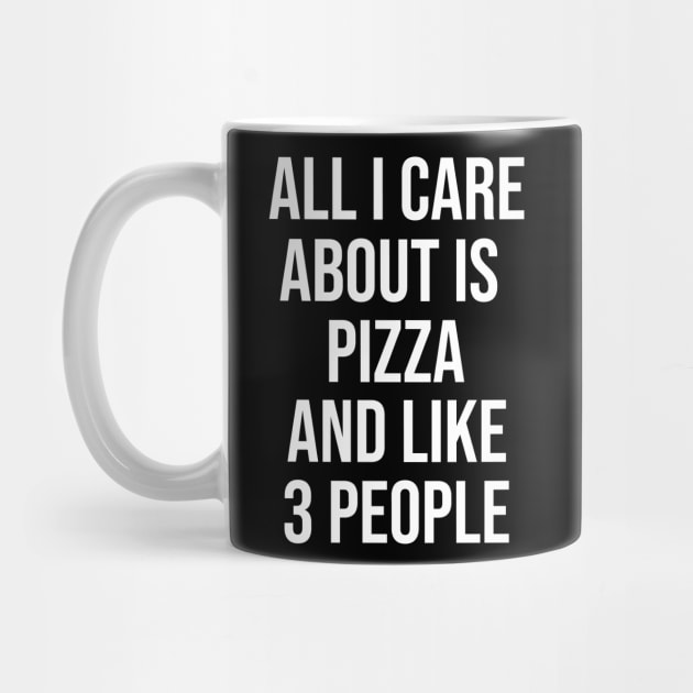 All I Care About Is Pizza And Like 3 People by artsylab